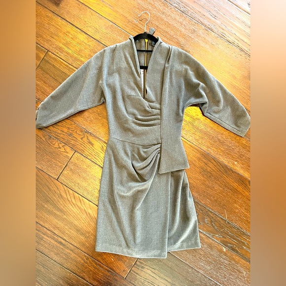 Black Halo Dresses & Skirts - Black halo grey dress